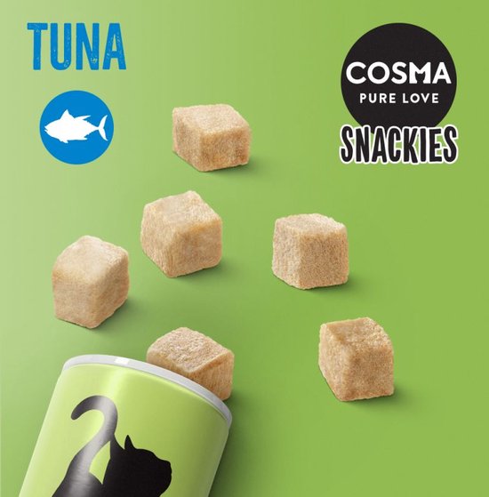 Cosma Pure Love Snackies Pure Tonijn 25g