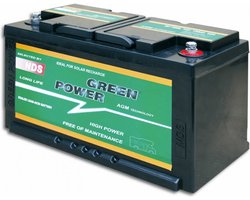 NDS GP 100B Service Accu AGM 12V 100Ah 353 *175*190 Ducato