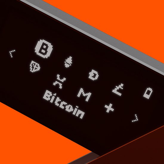 Ledger Nano X - Hardware Wallet- beveilig en beheer je crypto wallet (Bitcoin), en NFT's onderweg met onze hardwarewallet met Bluetooth® - Zwart - Ledger