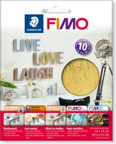 FIMO bladmetaal goud 10 vel