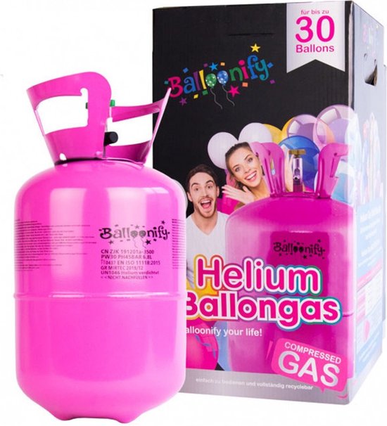 Helium cylinder voor 30 ballonnen