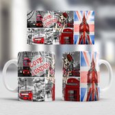 Mug vintage Love London