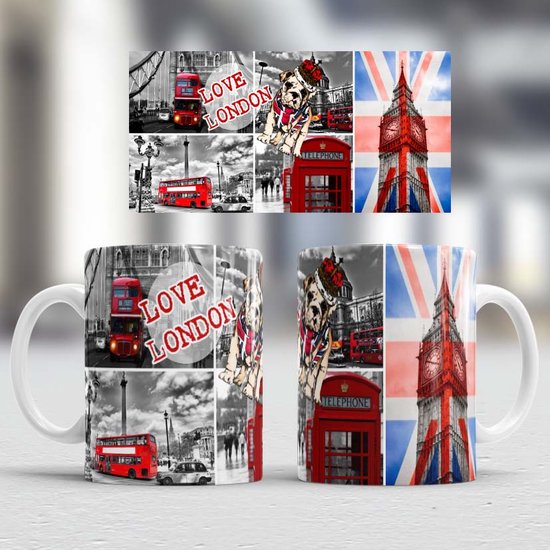Mug vintage Love London