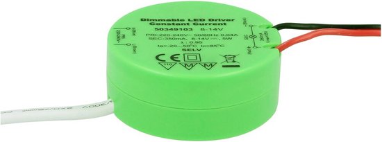 LED Driver 350mA Max. 7W 14-20V dimbaar | bol