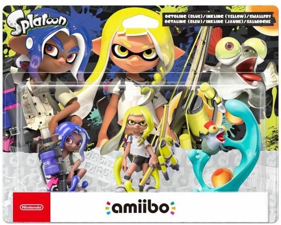 ゲームキャラクター Splatoon3 amiibo Amiibo Splatoon - 3 Pack - Nintendo Switch | bol