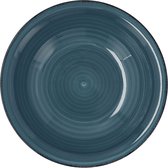 Assiette creuse Quid Vita Céramique Blauw (ø 21,5 cm) (12 Pièces)