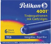 Pelikan 4001 - Cartouches d'encre courtes - Bleu royal