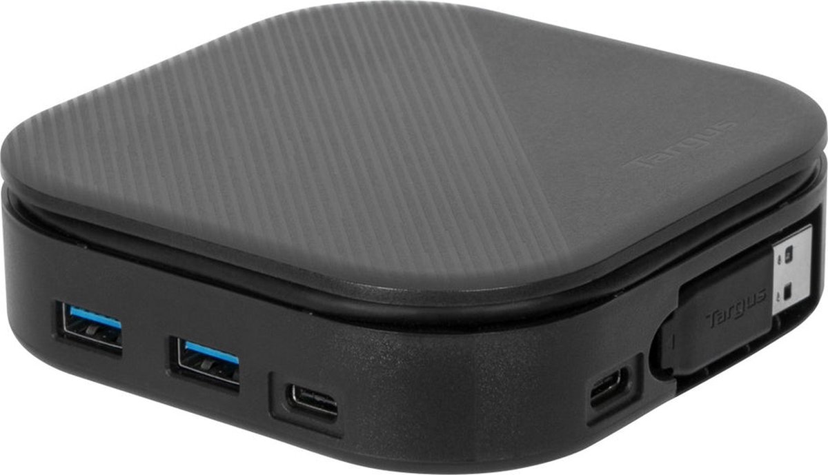 Targus DOCK116GLZ laptop dock & poortreplicator Bedraad USB 3.2 Gen 2 (3.1 Gen 2) Type-C Zwart