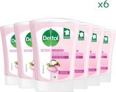 Bol.com Dettol Handzeep No Touch Navulling - Antibacterieel - Galamboter - 250ml x6 - Voordeelverpakking aanbieding