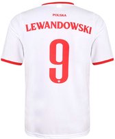 Polen Lewandowski Voetbalshirt - Voetbalshirts Kinderen - Jongens en Meisjes - Sportshirts - Volwassenen - Heren en Dames - Maat M