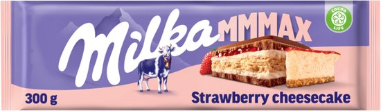 Foto: Milka mmmax chocolade reep cheesecake 300g