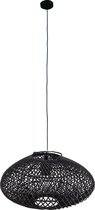 DKNC - Hanglamp Terni - Rotan - 38x38x20cm - Zwart