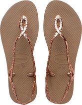 Havaianas Luna Premium Ii Dames Slippers - Rosé Goud - Maat 41/42
