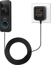 naast Kameel Zwart JC's - Transformator voor Eufy video deurbel - Adapter voor Eufy video  deurbel - 5 meter kabel