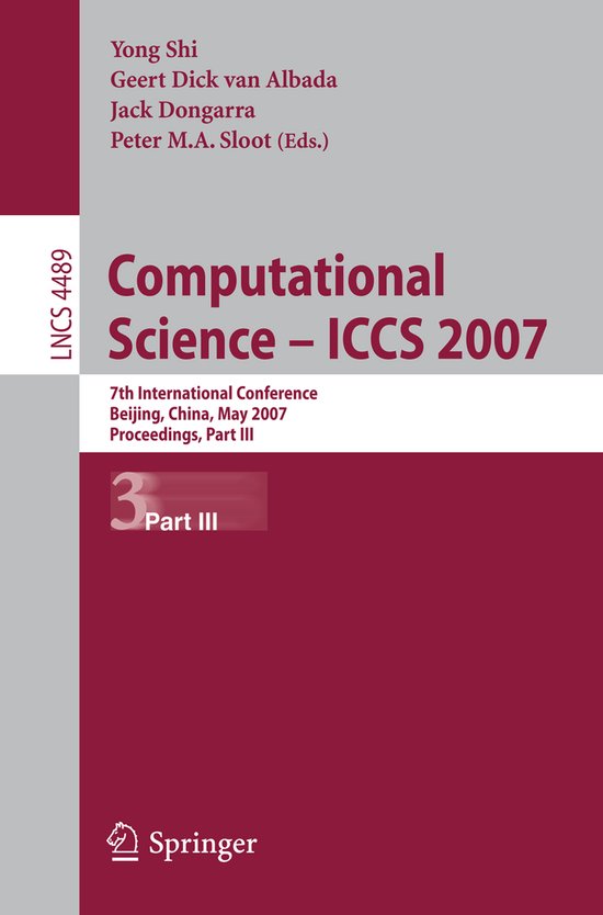 Computational Science - ICCS 2007 - 3