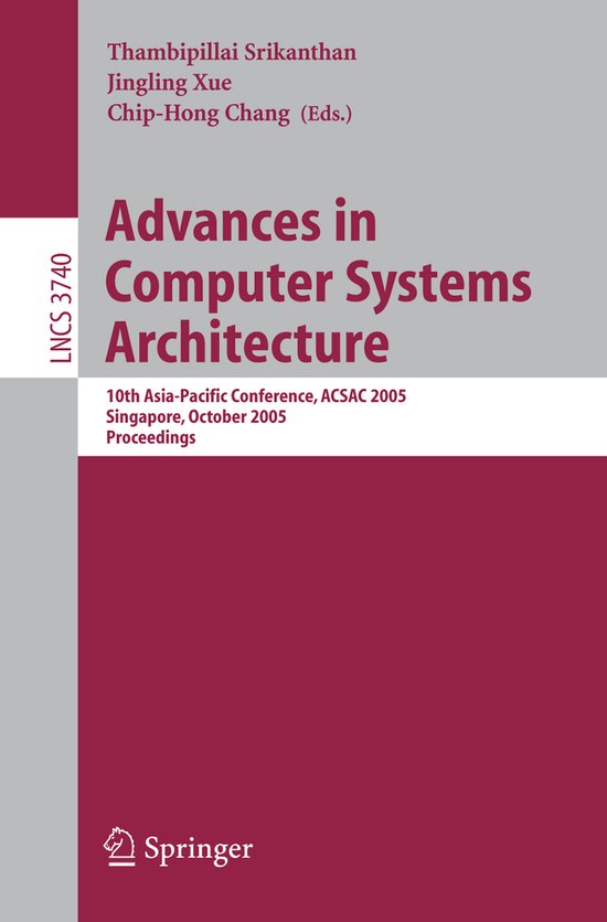 Advances in Computer Systems Architecture - cover