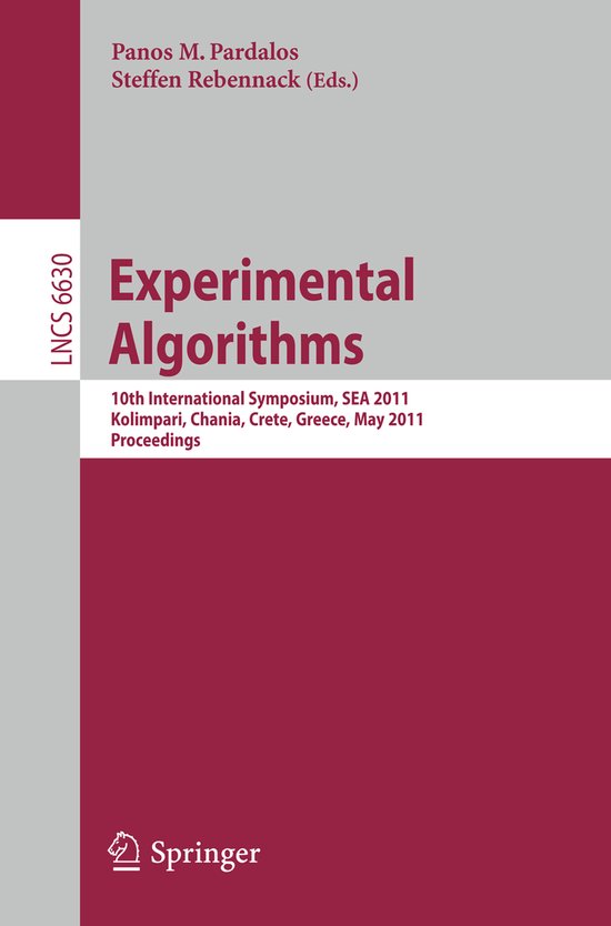 Experimental Algorithms - cover