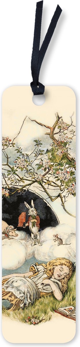 Flame Tree Bookmarks (Foiled)- Alice Asleep from Alice's Adventures in Wonderland Bookmarks (pack of 10)