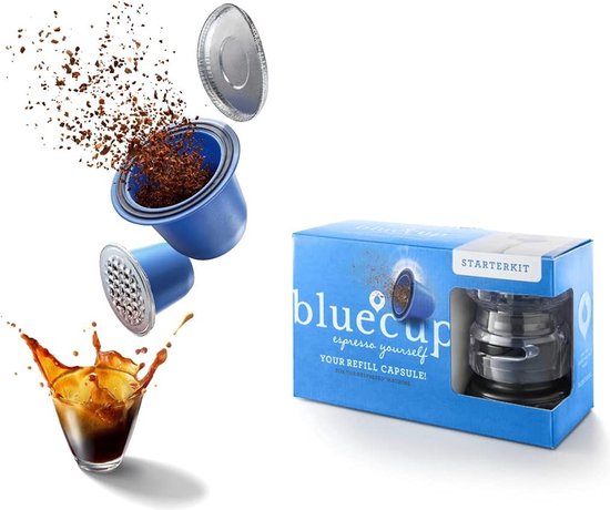 36 stuks koffiecapsulehouders, metalen lade voor capsules