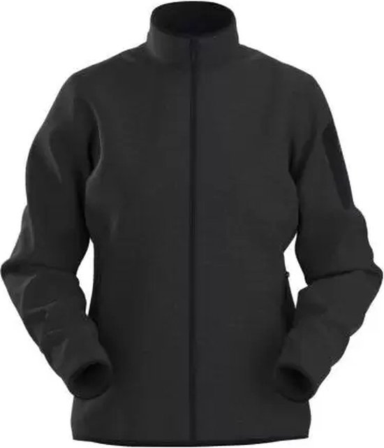 Giacca Arc'teryx Covert Uomo/Donna - Black Heather II, Taglia S - Caldo Pile Con Cerniera