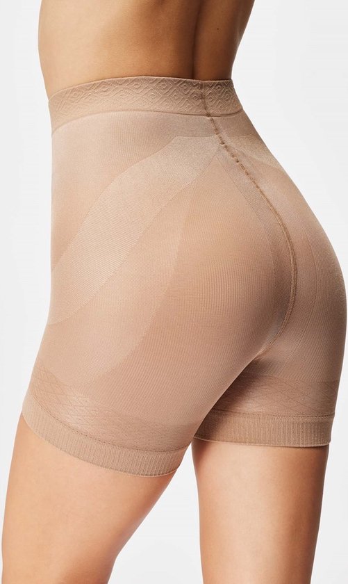 FarmaCell 302 (Zwart, XL/2XL) Modellerende anti-cellulitis shorts met 'push- up' effect voor dames