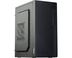 Akyga Micro Atx Computerbehuizing Voor Matx Pc-Moederborden Ak36Bk Zwart