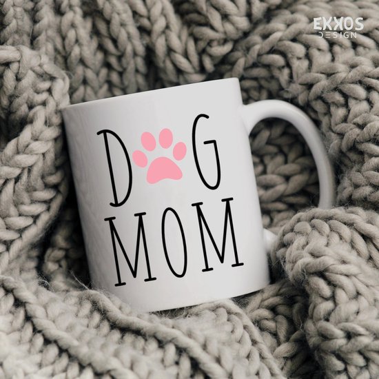 Mug Mom Chien - Cadeau Fête des Mères - Fête des Mères - Cadeau pour Maman - Cadeau Fête des Mères - Cadeau Anniversaire Femme - Mugs et Tasses - Cadeau Femme - Saint Valentin - Tasse à Café