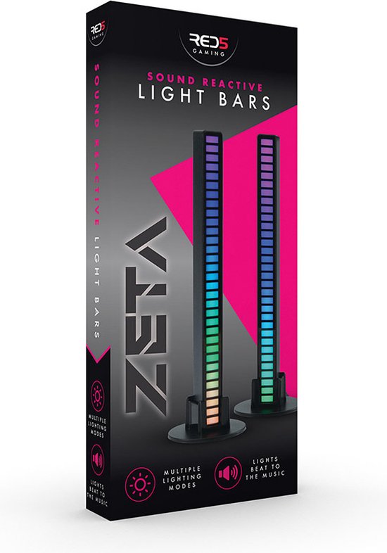 RED5 - Light Bar - Lampes au rythme de la musique - 2x