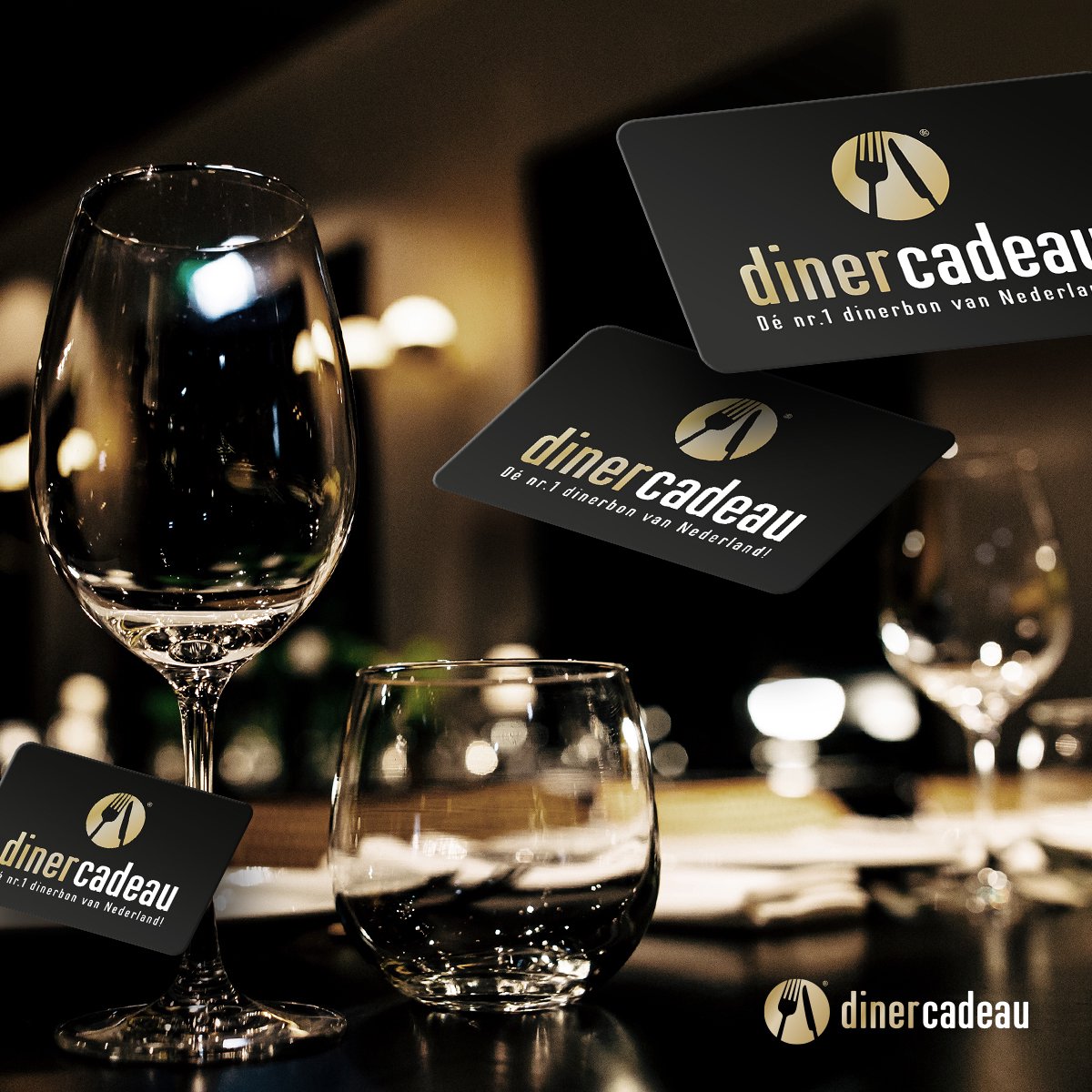 kristal Kwestie spreiding Diner Cadeau cadeaubon - 150 euro - Meer dan 3250 aangesloten restaurants |  bol.com