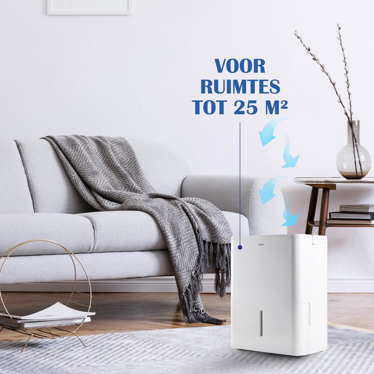 PRIMO PR580DH Luchtontvochtiger Wit