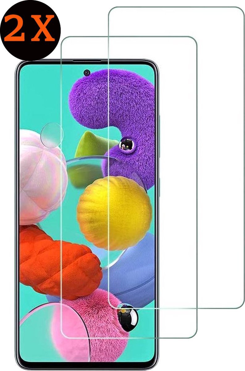 Samsung Galaxy A53 Screen protector Beschermglas Glazen bescherming Screen protector HD 9H beschermings glas geschikt geschikt voor Samsung Galaxy A53 HD 9H GLASS - 2stuk
