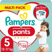 Bol.com Pampers Premium Protection Pants Luierbroekjes - Maat 5 (12-17 kg) - 132 Stuks - Multi-Pack aanbieding