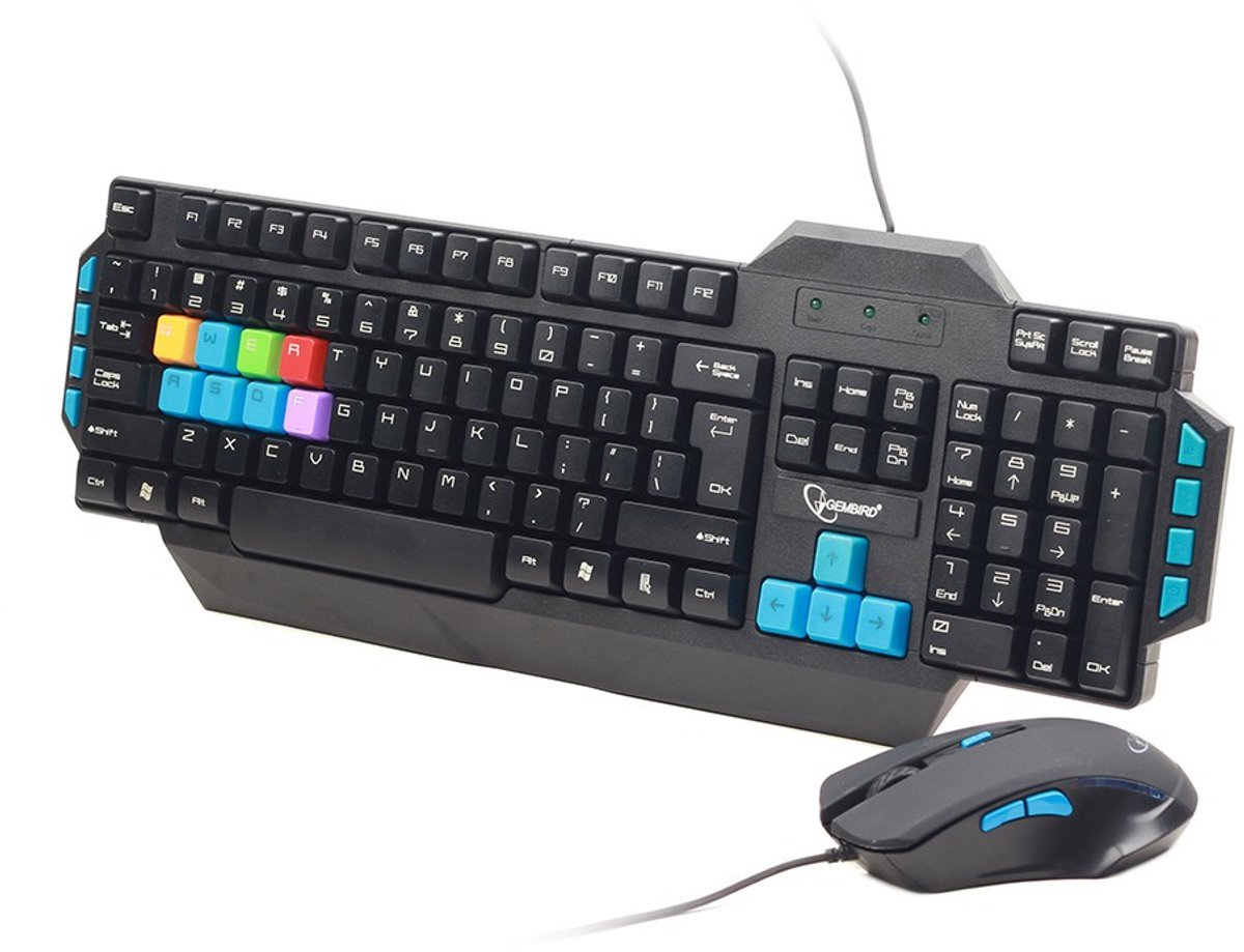 Gembird KBS-UMG-01 - Toetsenbord en muis, Gaming