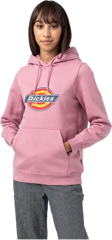 DICKIES Icon Logo Sweatshirt Met Capuchon Dames - Foxglove - S