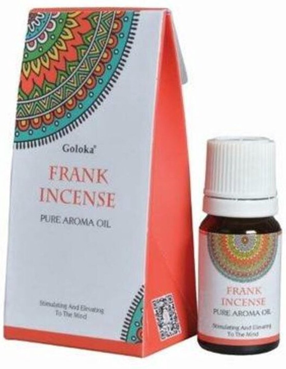Goedkoopste Goloka Frank Incense Geurolie (2 flesjes van 10ml