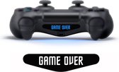 Autocollant de barre lumineuse pour PlayStation 4 - Peau de barre lumineuse de contrôleur PS4 - 1 pièce - Game Over
