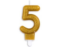 Cijferkaars Goud 5 Jaar - Kaars 5 Jaar - Kaars Cijfer 5 - Kaarsje 5 Jaar - Gouden Kaars Taart / Cupcake 5 Jaar - Ook voor leeftijden: 15 / 25 / 35 / 45 / 50 / 51 / 52 / 53 / 54 / 55 / 56 / 57 / 58 / 59 / 65 / 75 / 85 / 95 - Glitter Goud Cijferkaars Goud 5 Jaar - Kaars 5 Jaar - Kaars Cijfer 5 - Kaarsje 5 Jaar - Gouden Kaars Taart / Cupcake 5 Jaar - Ook voor leeftijden: 15 / 25 / 35 / 45 / 50 / 51 / 52 / 53 / 54 / 55 / 56 / 57 / 58 / 59 / 65 / 75 / 85 / 95 - Glitter Goud
