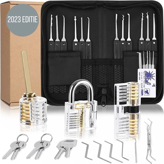 ULTIPICK Herraienta Para Abrir Puertas - [incl. 30 Tornillos] Extractor De Cerraduras
