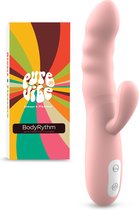 PureVibe® BodyRythm 360° draaiende Vibrator - Clitoris & G-spot Stimulator - Vibrators voor Vrouwen - Discreet - Tarzan Rabbit Seksspeeltjes - Erotiek Sex Toys voor koppels - Roze