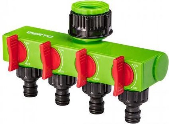 Foto: 4 voudige tap kraan