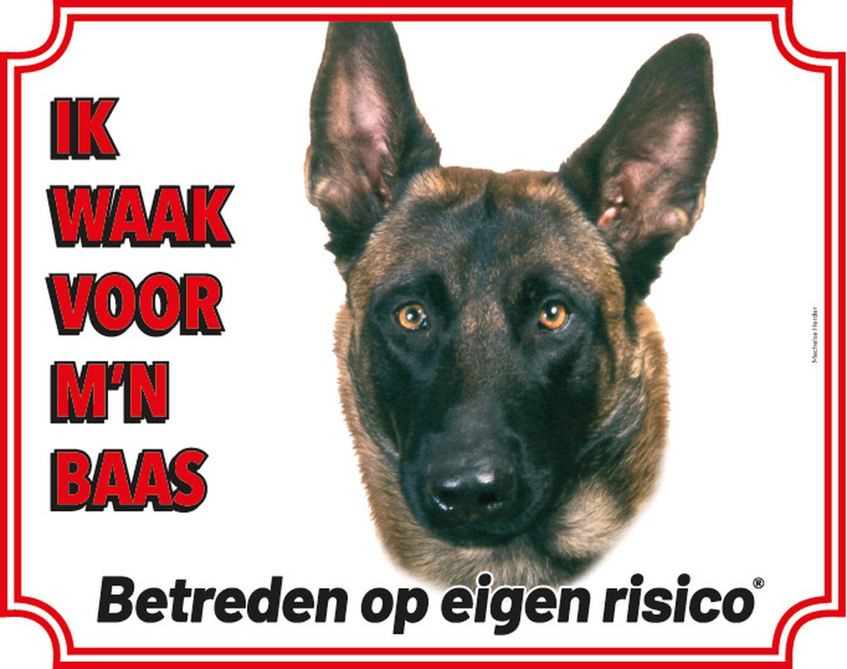 Bol.com Waakbord 39 Mechelaar 20x25cm aanbieding