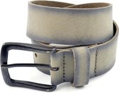 Kidzzbelts Jongenskinderriem Jeans 1686 - Taupe - 55 cm