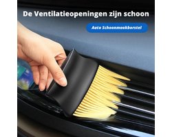 Waledano® Auto Reinigingsborstel - Schoonmaakborstel- borstel voor airconditioning - toetsenbord - detailreinigingsborstels - Auto Interieurreiniger - Brush - Voor Auto & Motor - Auto Detailing Brush
