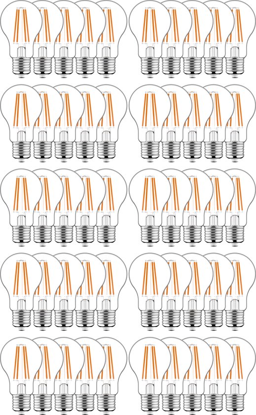 Proventa LED Lamp E27 voor buiten - Warm wit licht - 806 lm - 50 Ledlampen Filament voor buiten