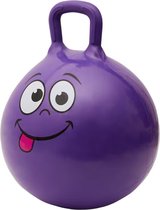 In Round Skippybal – ø 45 cm – Paars – Skippyballen – Peuter – 3 Jaar – Buitenspeelgoed voor Jongens en Meisjes – Skippy Bal / Skippiebal – Speelgoed voor Kinderen