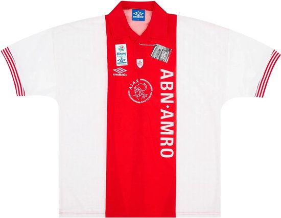 Ter ere van ontrouw controleren Ajax Origineel Home 1995-96 - De Meer' Shirt - Nieuw - Maat Xl | bol.com