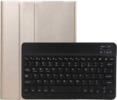 Smart Keyboard Case Goud - Étui pour clavier sans fil Bluetooth avec clavier Convient pour : Samsung Galaxy Tab S8 Plus 2022/S7 FE 2021/S7 Plus 2020 12,4 pouces