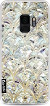 Casetastic Softcover Samsung Galaxy S9 - Mint Art Deco Marbling