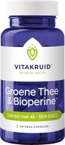 Vitakruid Groene Thee & Bioperine 60 vega capsules