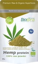 Biotona Hemp raw protein powder bio (300g)